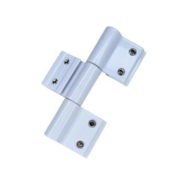 Imagem de Dobradiça Para Portas De Giro 3 Abas Dob689 Branco 3 Peças - UDINESE