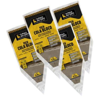 Imagem de Super Cola Tijolos E Blocos Ceramica Concreto Kit 4 unidades - PULO DO