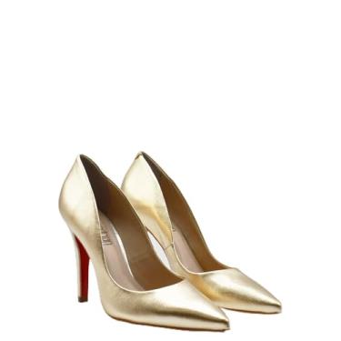 Imagem de Sapato Scarpin Clássico de Couro Léssie