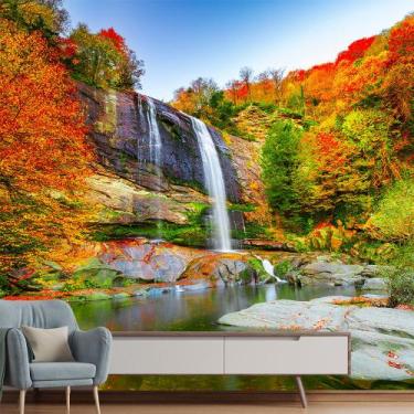 Imagem de Papel de Parede Paisagem Cachoeira Natureza Sala Painel - 004pcp - All