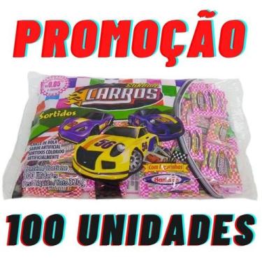 Imagem de Chiclete Carros Sortido Tutti Frutti 320g - Santa Fe