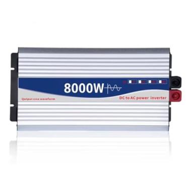 Imagem de Inversor de onda senoidal pura, 8000W 12V 24V 48V 60V 72V Fase dividida CC a 110V 220V CA conversor de energia inversor com exibição de LED/2 CA para casa/Outdoor/RV/Campo,24V to 220V