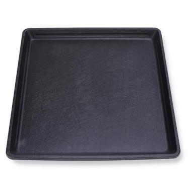 Imagem de 2 unidades de 43,3 cm x 43,3 cm - Bandeja de drenagem de óleo à prova de vazamento para troca de óleo, bandeja multiuso