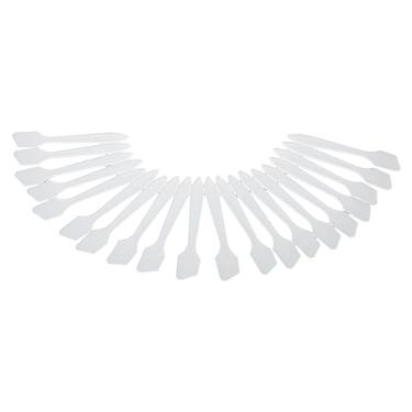 Imagem de Zhjvihx Mini Espátula Cosmética, Limpeza Fácil, 20 Peças, Colher Leve e Pequena para Creme Facial, para Loção para o Corpo, Creme para Os Olhos