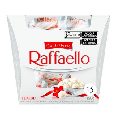 Imagem de Bombons Ferrero Raffaello com 15 Unidades