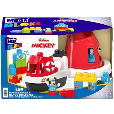 Imagem de Blocos de Montar Disney Mega Bloks Barco Clássico do Mickey - Mattel