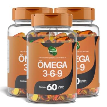 Imagem de Ômega 3-6-9 – 60 Cápsulas 500mg - 3 potes