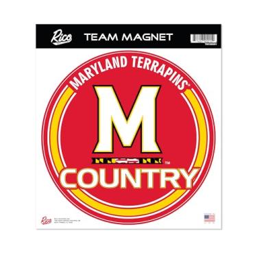 Imagem de Rico Industries NCAA Maryland Terrapins Ímã redondo padrão de 20 cm