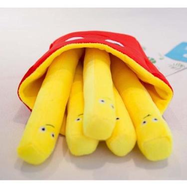 Imagem de 30cmFrench fritas Bebê Travesseiro Simulação Comida Fritas Travesseiro