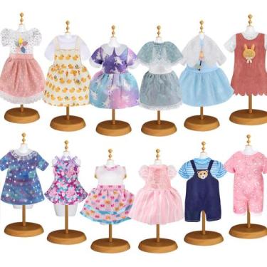 Imagem de Conjunto de roupas para bonecas YAYYAY para bonecas de 10-12 polegadas