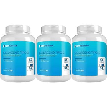 Imagem de Kit 3X Colágeno Tipo 2 40mg - 90 Cápsulas - NewNutrition-Masculino