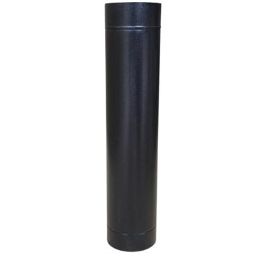 Imagem de Duto 5 Polegadas Preto Chaminé Churrasqueira Lareira 60cm - INOX LAURI