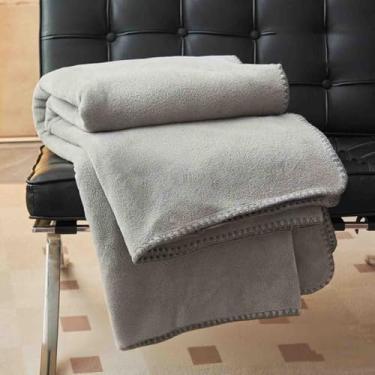 Imagem de JUSHZ Manta de lã cobertor ponderado cobertores e mantas femininas masculinas para cama sofá adulto longo duplo único engrossado outono inverno para aquecimento em escritórios salas de estar carros