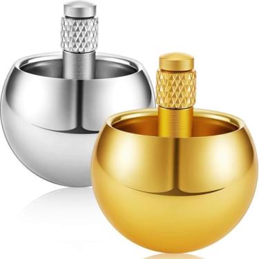 Imagem de Brinquedo Skylety Metal Spinning Top Alumínio Flip Over Top x2