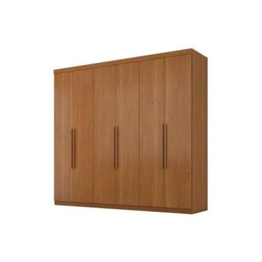 Imagem de Guarda Roupa 6 Portas 4 Gavetas Evidence Plus Zanzini