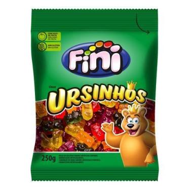 Imagem de Bala Gelatina Fini Ursinhos 250g