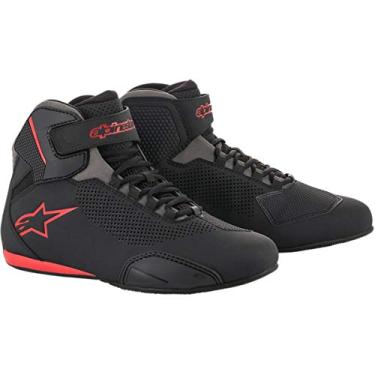 Imagem de Alpinestars 251561813165 Tênis ventilado Sektor - Preto/Cinza/Vermelho - 35