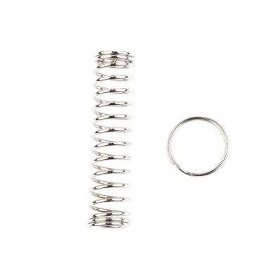 Imagem de Ilusão de quebra-cabeça Magic Spring Escape Trick Metal Ring