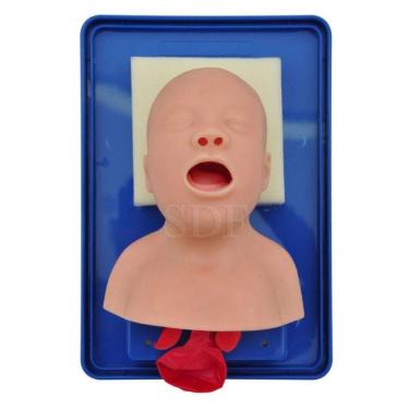 Imagem de Cabeça Bebê Intubação Simulador Médico para Treino
