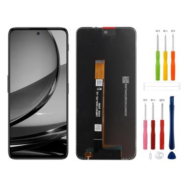 Imagem de Substituição de tela digital LCD compatível com ZTE Nubia Focus Pro 5G Z2351N (preto sem moldura) Montagem digitalizador de tela sensível ao toque com ferramentas de reparo