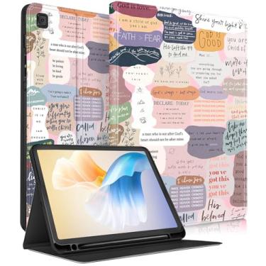 Imagem de Uppuppy Capa para Samsung Galaxy Tab S6 Lite de 10,4 polegadas crianças lindas meninas fólio mulheres adolescentes bonitas citações Kawaii capa de tablet exclusiva para Samsung S6 Lite Tab Cases SM-P610/P613/P615/P619
