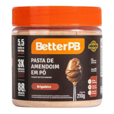 Imagem de Pasta de Amendoim em Pó Sabor Brigadeiro 210G BetterPB - BETTERRP