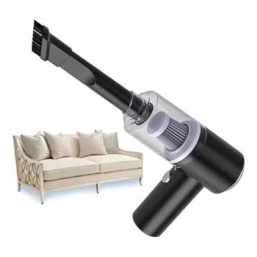 Imagem de Aspirador Portátil Automotivo Sem Fio Recarregável – 120W – Ideal Carro, Sofá e Escritório