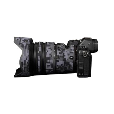 Imagem de Capa de lente para Nikon Z 24-70 mm F/2.8 S Capa de proteção de lente de câmera camuflada (cor #camuflagem digital - à prova d'água) capa de chuva