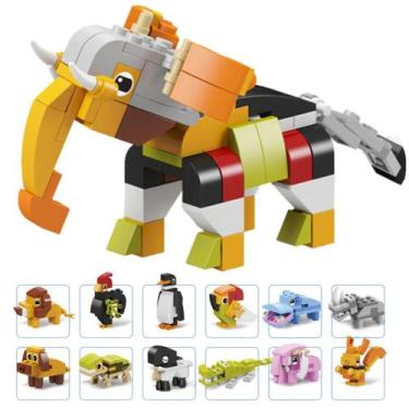 Imagem de Blocos de Montar Capsula de Animais Sortido Castela