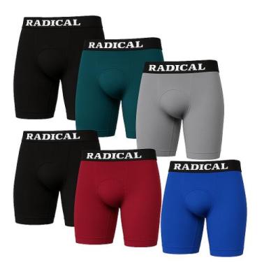 Imagem de kit 3 Bermuda Térmica Short Cueca Anti Assadura Tecido Novo - Estilo d