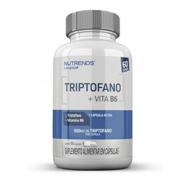 Imagem de Triptofano + Vita B6, 500mg de Triptofano - Nutrends 60 cápsulas