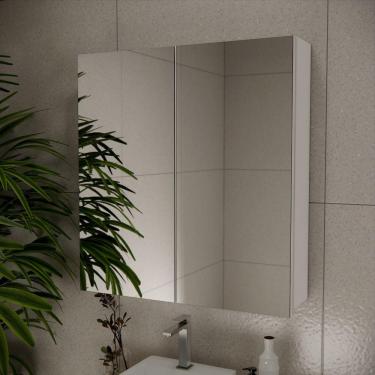 Imagem de Espelheira De Banheiro Nature 75cm Estilare ESP4010 Branco Ls