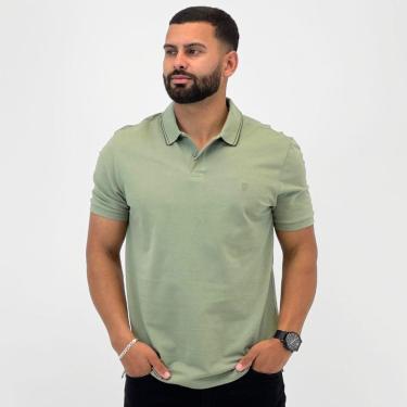 Imagem de Camisa Polo Individual Slim Manga Curta Masculina-Masculino