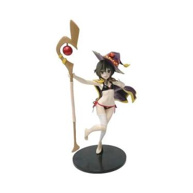 Imagem de Figura De Ação PVC Megumin Em Maiô De 24cm Para Meninas, Presente - Ba