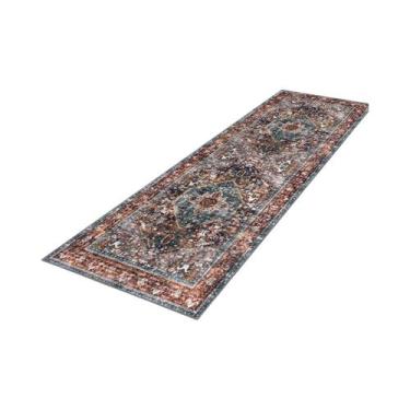 Imagem de Tapete De Chão Lavável Em Cashmere Boêmio Para Cozinha E Banheiro, À P