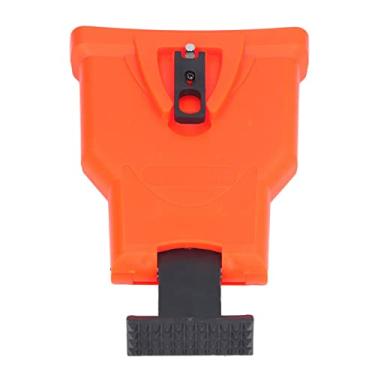 Imagem de GLOGLOW Afiador de Motosserra, Apontador de Lâmina de Corrente de Plástico Portátil Com Alta Eficiência e Recursos de Segurança para Marcenaria e Uso Externo (Laranja)