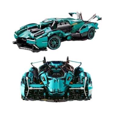 Imagem de Modelo De Carro De Corrida Para Crianças Em Blocos De Montar 2025 Veíc