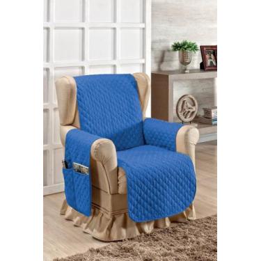 Imagem de Protetor De Sofá-poltrona Fátima 1 Lugar Liso Promoção - Girassol Conf