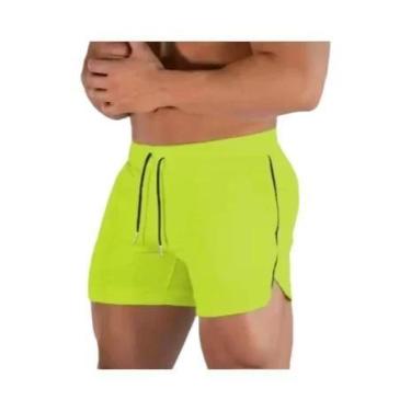 Imagem de Bermuda Esportiva Masculina plus Size Em Malha Respirável, Tendência D