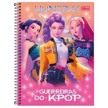 Imagem de Caderno Grande Universitário Guerreiras do K-Pop Capa Dura 1 Matéria 8