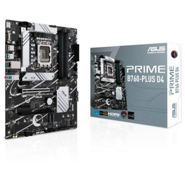 Imagem de Placa-Mãe ASUS Prime B760-Plus, Intel LGA 1700, D4,DDR4, ATX, 90MB1CW0-M0EAY0-Unissex