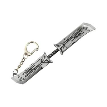 Imagem de Chaveiro De Metal Thanos Dos Vingadores Com Espada De Dupla Afiada, Ac