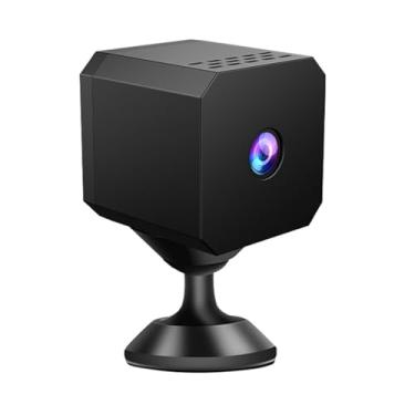 Imagem de Vroomoto Câmera de segurança doméstica sem fio com IR Night, detecção de movimento, armazenamento na nuvem e TF, câmera de vigilância compacta interna/externa