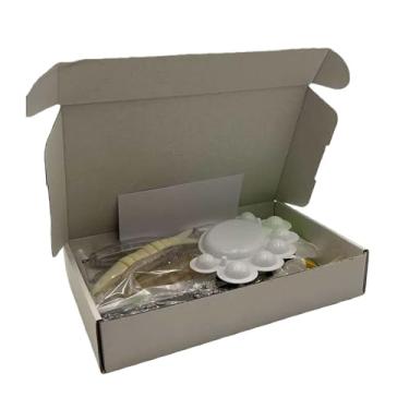 Imagem de LoDinpo Ferramenta profissional para fazer iscas, incluindo tinta e pincéis, paletas de cores, alicates de isca, equipamento de pesca