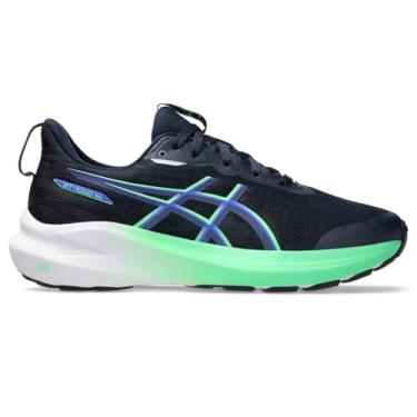 Imagem de ASICS Tênis de corrida infantil GT-1000 14 GS, Meia-noite/verde vital, 17