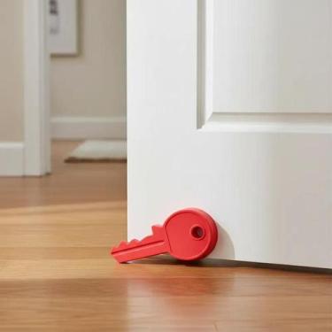 Imagem de Peso Porta Protetor Prendedor Segura Aparador Chave Batida - Canova'S 