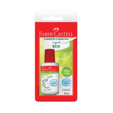 Imagem de Corretivo Líquido Faber-Castell Ecológico Branco 18ml