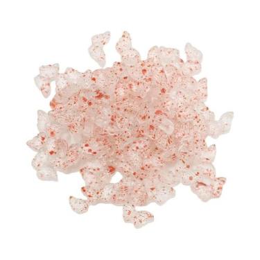 Imagem de Pingentes De Borboleta De Cristal Multicoloridos 8x15mm 50 Peças, Cont