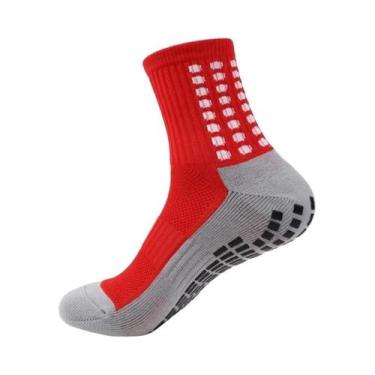Imagem de Meias De Futebol Masculinas Antiderrapantes, Meias Esportivas Antiderr