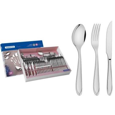 Imagem de Faqueiro Tramontina Com 91 Peças Laguna Em Aço Inox